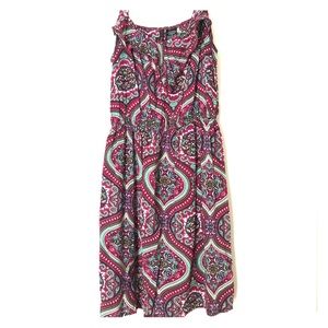 Teal and Purple spaghetti strap sundress